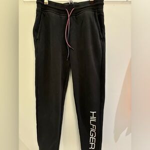Black Tommy Hilfiger sweat pants
